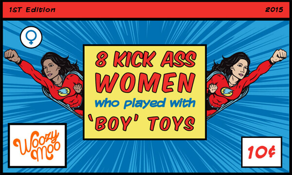 8 Kick Ass Women Who Played with 'Boy' Toys thumb