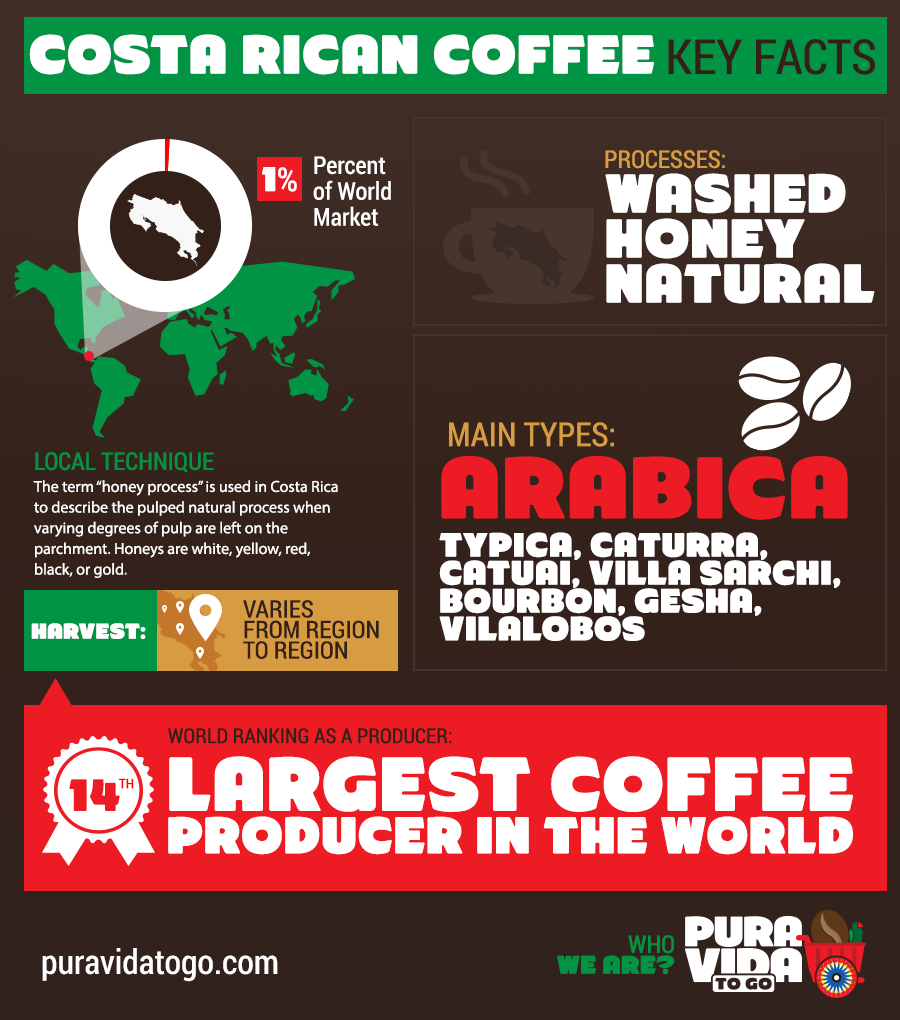 Costa Rican Coffee Key Facts