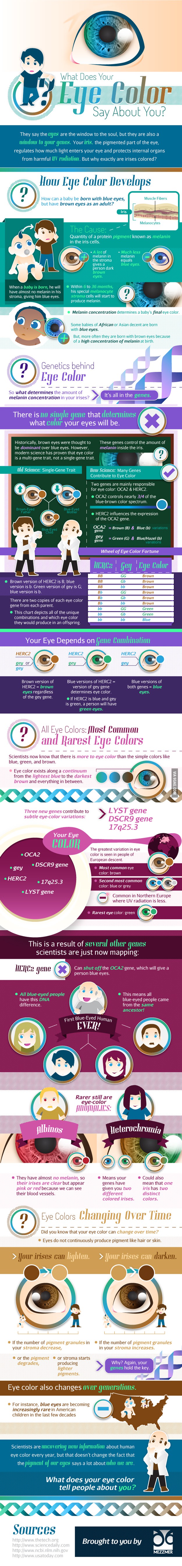 What Does Your Eye Color Say About You ?