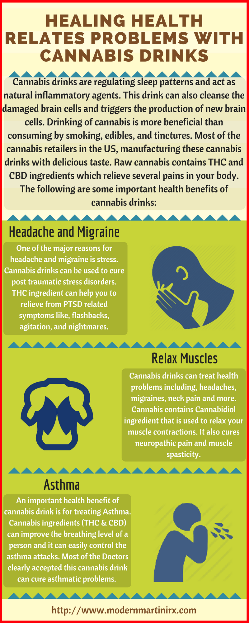 Healing Health Relates Problems with Cannabis Drinks