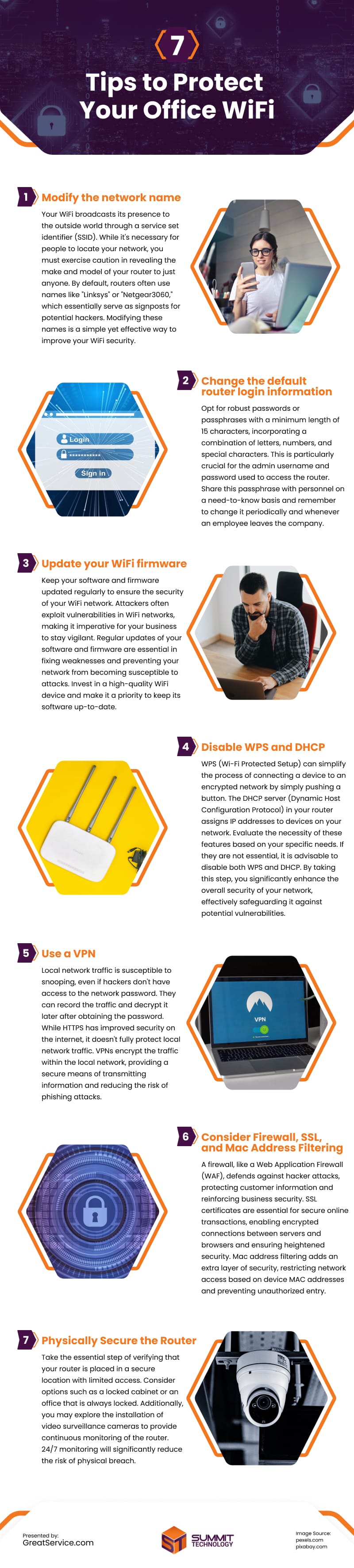 7 Tips to Protect Your Office Wifi [INFOGRAPHIC] - Infographic Plaza