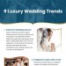 9 Luxury Wedding Trends