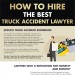 How-to-hire-the-best-truck-accident-lawyer-infographic-plaza