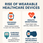 Rise of wearable healthcare devices-infographic-plaza